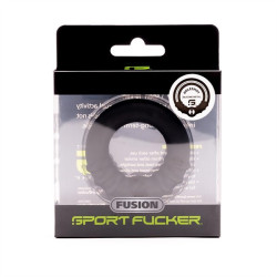 Sport Fucker Cockring Silicone Holeshot noir